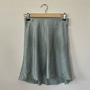 Abercrombie silk mini skirt